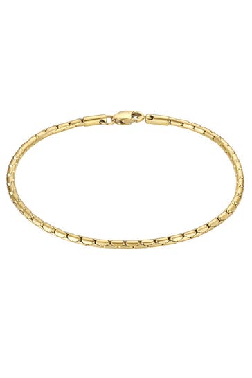 TRUE REBELS Armband Edelstahl gelbgold