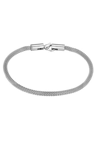 TRUE REBELS Armband Armband Edelstahl silber