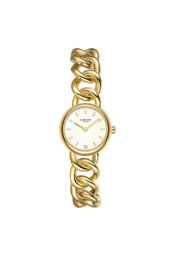GLANZSTÜCKE MÜNCHEN Quarzuhr Damen Quarzuhr gelbgold Edelstahl gelbgold