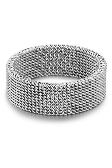 TRUE REBELS Ring Edelstahl silber