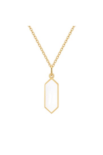 GLANZSTÜCKE MÜNCHEN Kette Sterling Silber gelbgold