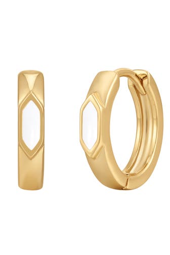 GLANZSTÜCKE MÜNCHEN Ohrringe Sterling Silber gelbgold