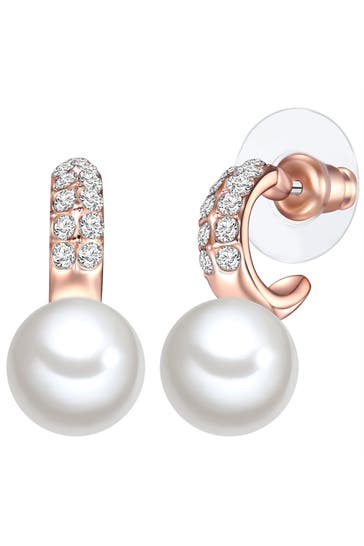 LULU & JANE Ohrringe Metall-Legierung roségold