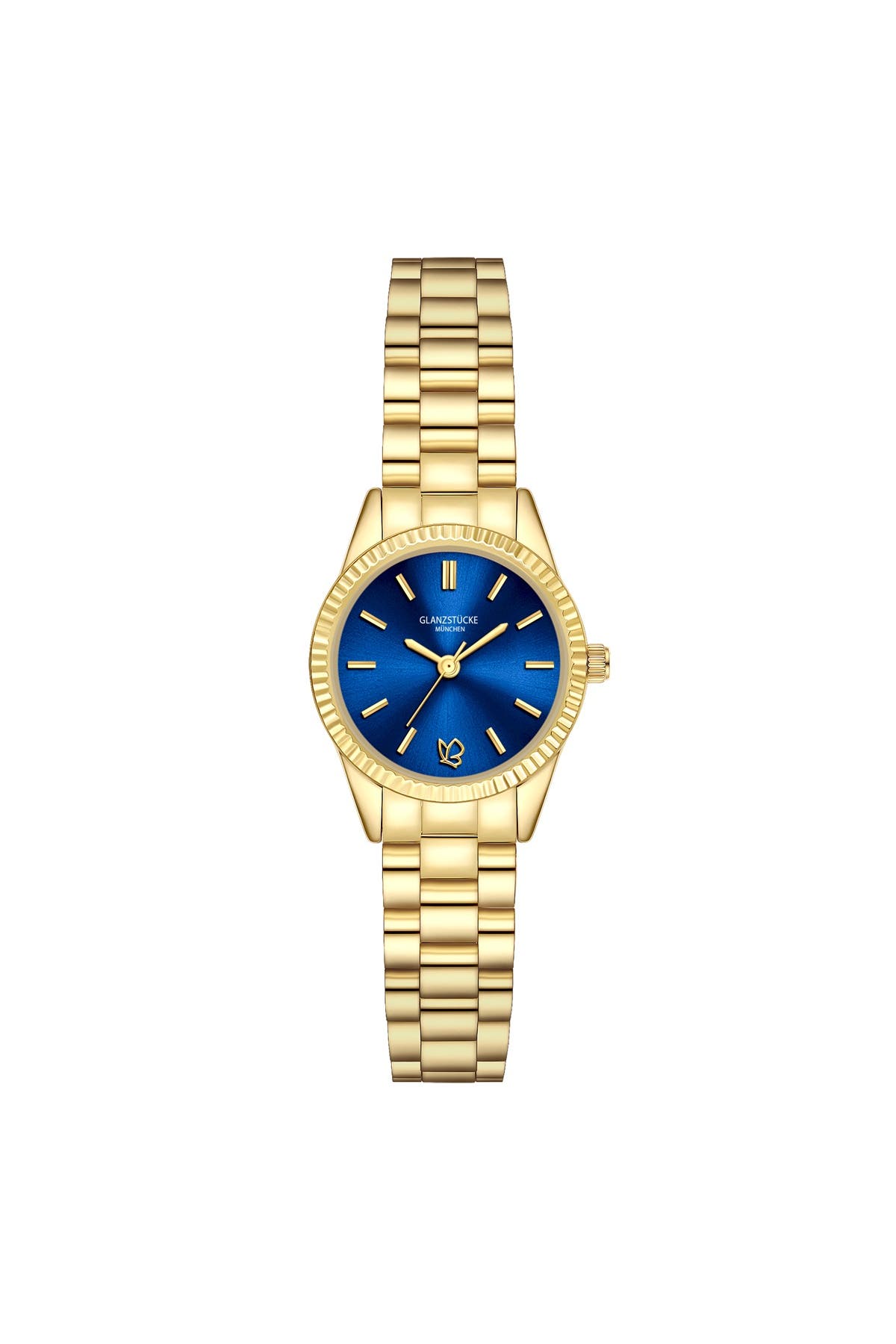 GLANZSTÜCKE MÜNCHEN Quarzuhr Damen Quarzuhr gelbgold Edelstahl gelbgold, Bild 1