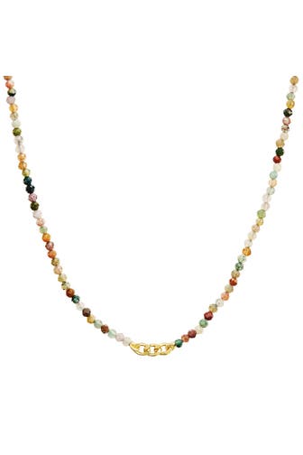 GLANZSTÜCKE MÜNCHEN Kette Achat OneColor