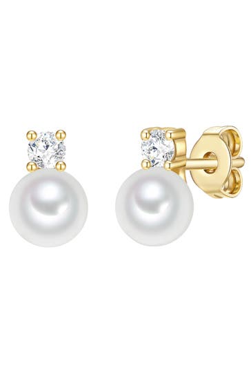 TRILANI Ohrringe Sterling Silber gelbgold