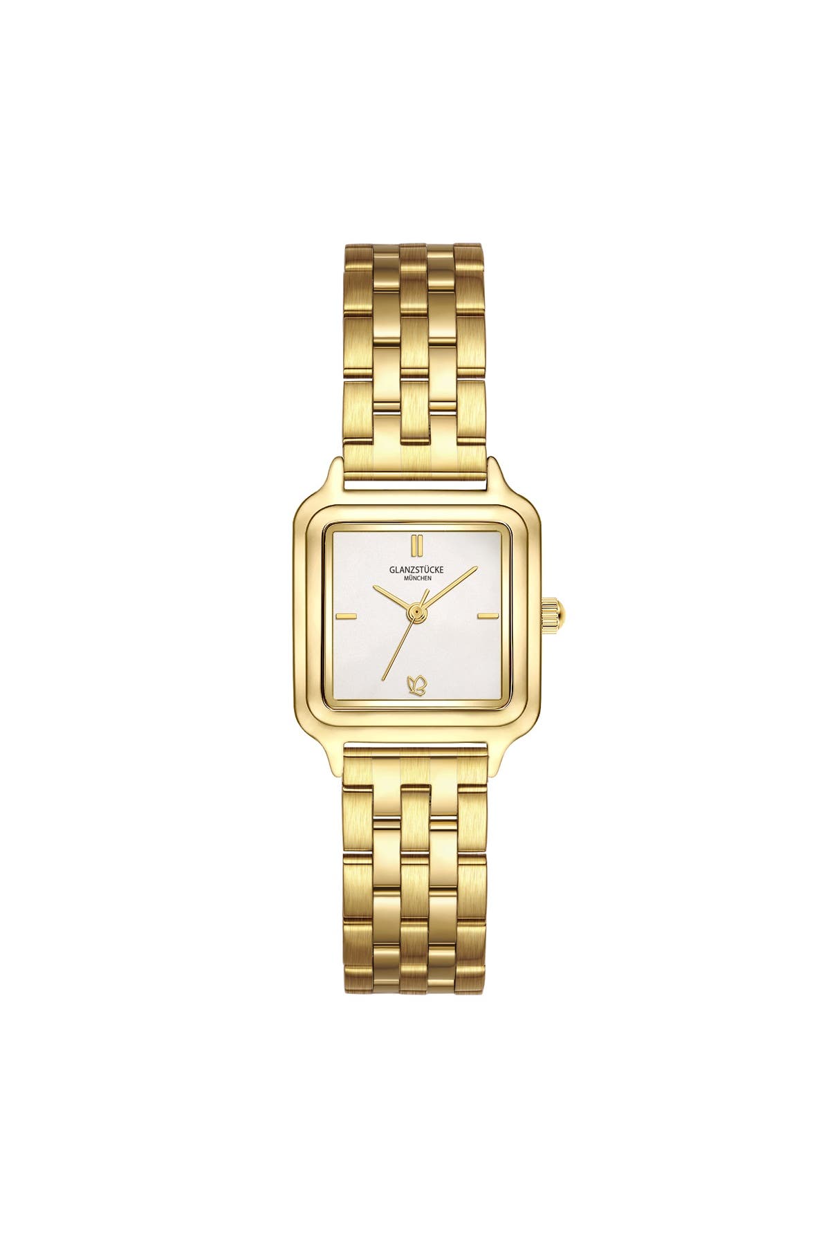 GLANZSTÜCKE MÜNCHEN Quarzuhr Damen Quarzuhr gelbgold Edelstahl gelbgold, Bild 1