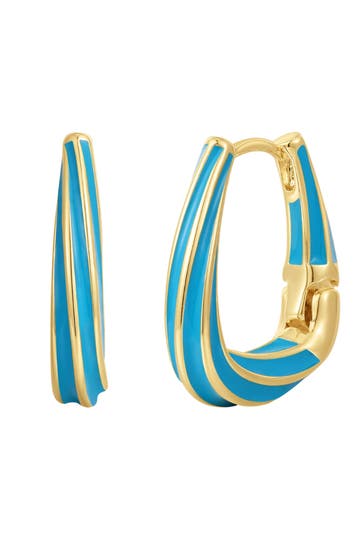 YOKOAMII Ohrringe Messing gelbgold