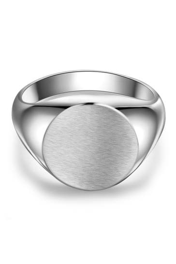 TRUE REBELS Ring Edelstahl silber