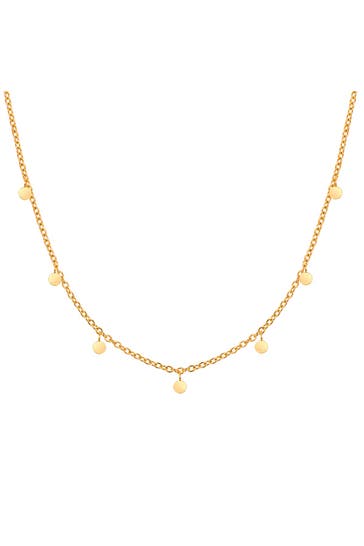 EASTSIDE Kette Edelstahl gelbgold