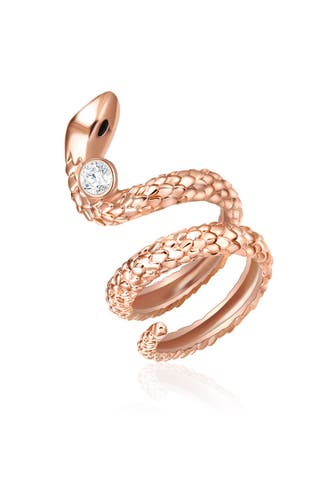 LULU & JANE Ring Messing roségold