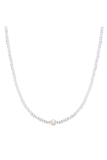 VALERO PEARLS Kette Sterling Silber silber