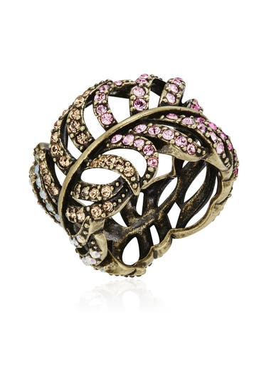 LULU & JANE Ring Metall-Legierung bronze