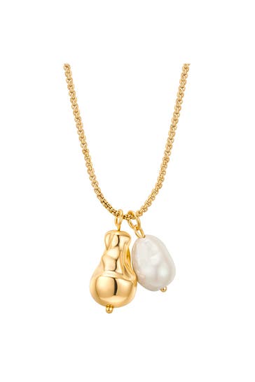 YOKOAMII Kette Metall gelbgold
