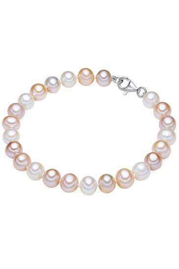 VALERO PEARLS Armband Süßwasser-Zuchtperle OneColor