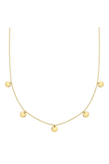 EASTSIDE Kette Edelstahl gelbgold