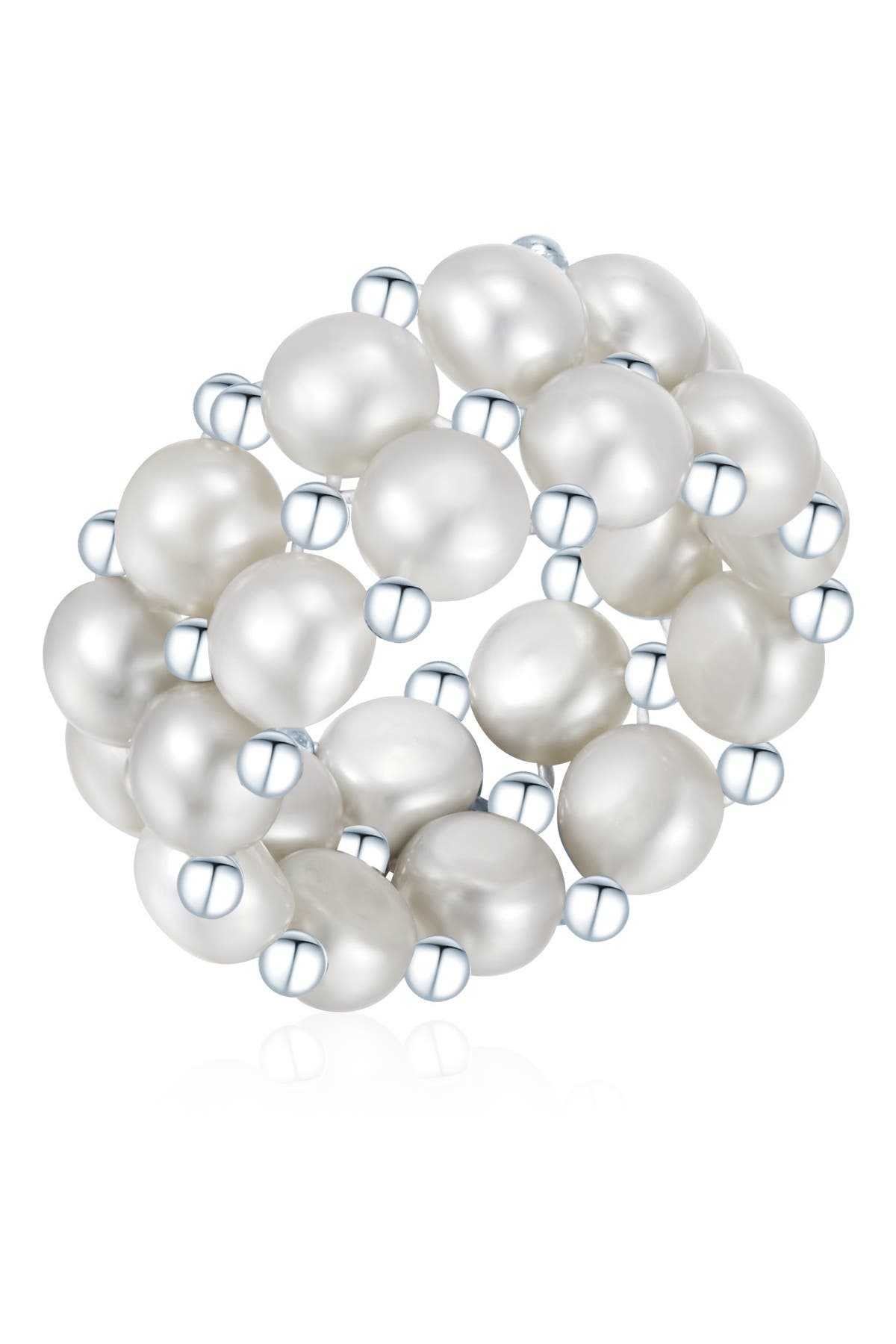 VALERO PEARLS Ring Süßwasser-Zuchtperlen OneColor, Bild 1