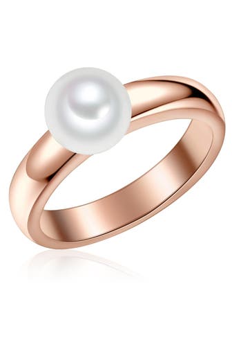 VALERO PEARLS Ring Sterling Silber roségold