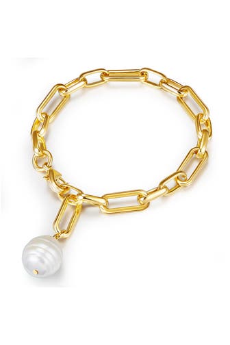 LULU & JANE Armband Metall-Legierung gelbgold