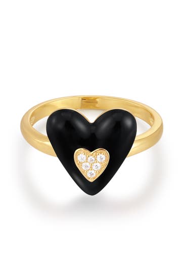 GLANZSTÜCKE MÜNCHEN Ring Sterling Silber gelbgold