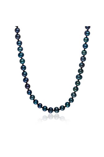 LULU & JANE Kette Muschelkernperle OneColor