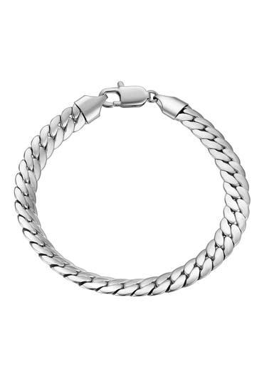 TRUE REBELS Armband Edelstahl silber