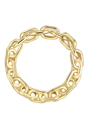 YOKOAMII Armband Metall-Legierung gelbgold