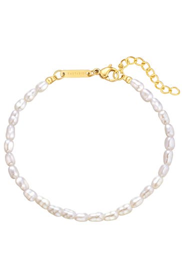 EASTSIDE Armband Perle (synth.) weiß