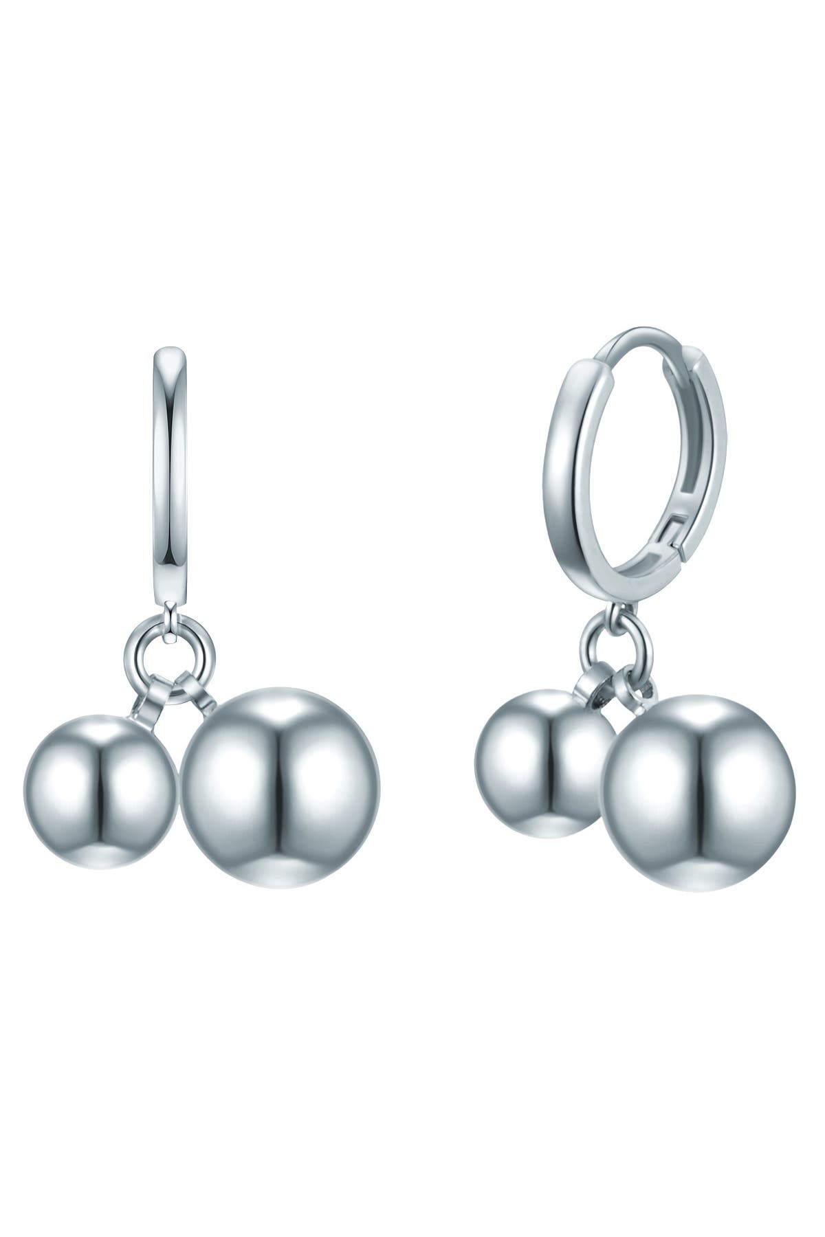 LULU & JANE Ohrringe Metall silber, Bild 1