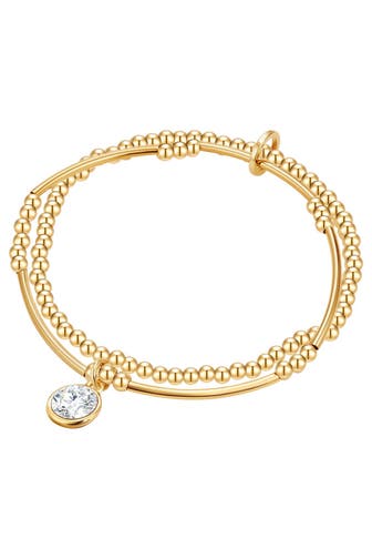LULU & JANE Armband Messing gelbgold