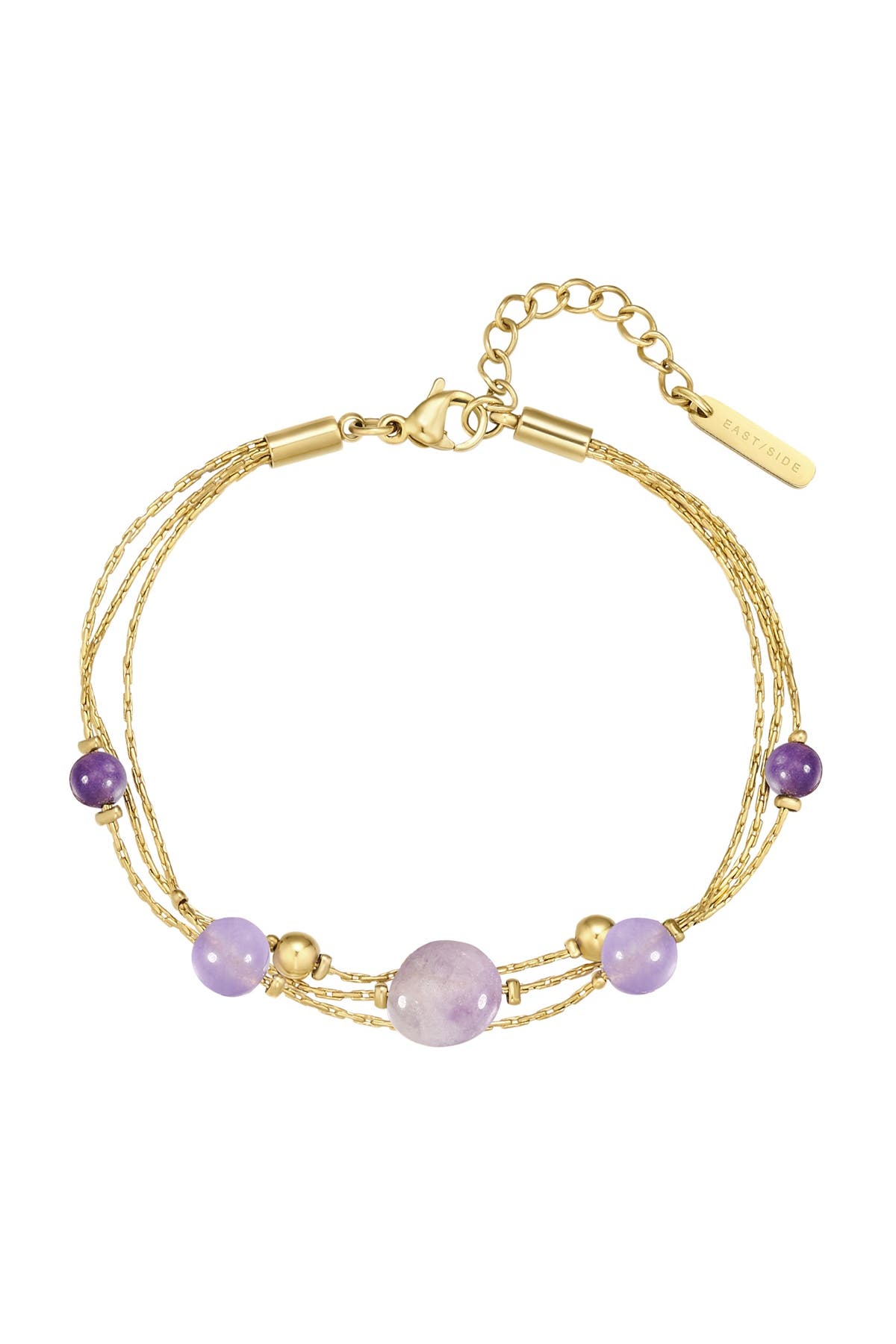 EASTSIDE Armband Edelstahl gelbgold, Bild 1