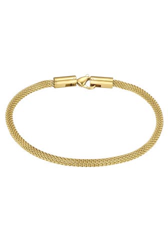 TRUE REBELS Armband Armband Edelstahl gelbgold gelbgold