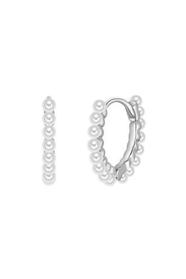 GLANZSTÜCKE MÜNCHEN Ohrringe Perle (synth.) weiß