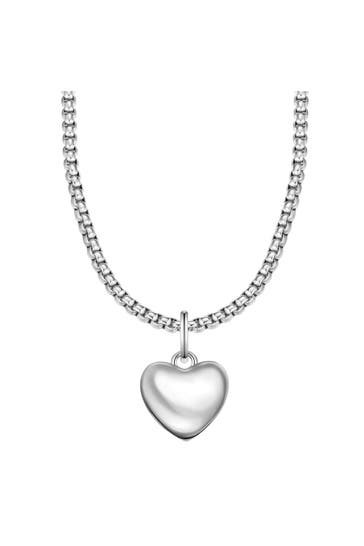 YOKOAMII Kette Messing silber