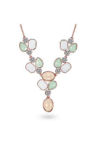 LULU & JANE Kette Metall-Legierung roségold