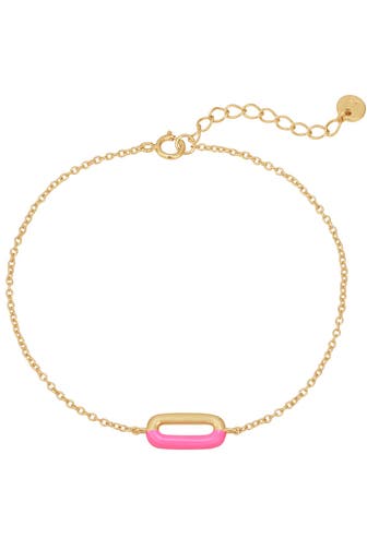 GLANZSTÜCKE MÜNCHEN Armband Sterling Silber gelbgold