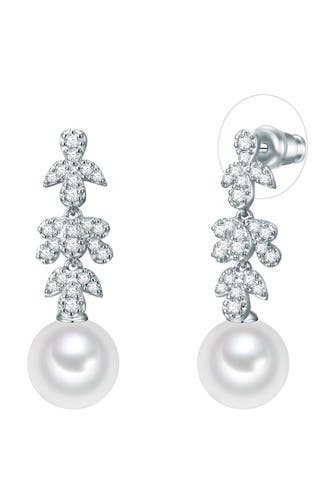 LULU & JANE Ohrringe Muschelkernperle OneColor