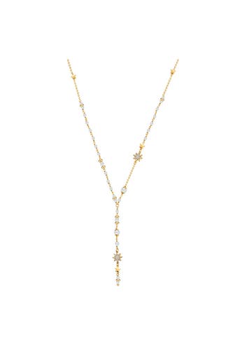 LULU & JANE Kette Metall-Legierung gelbgold