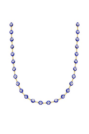 TRUE REBELS Kette Edelstahl gelbgold