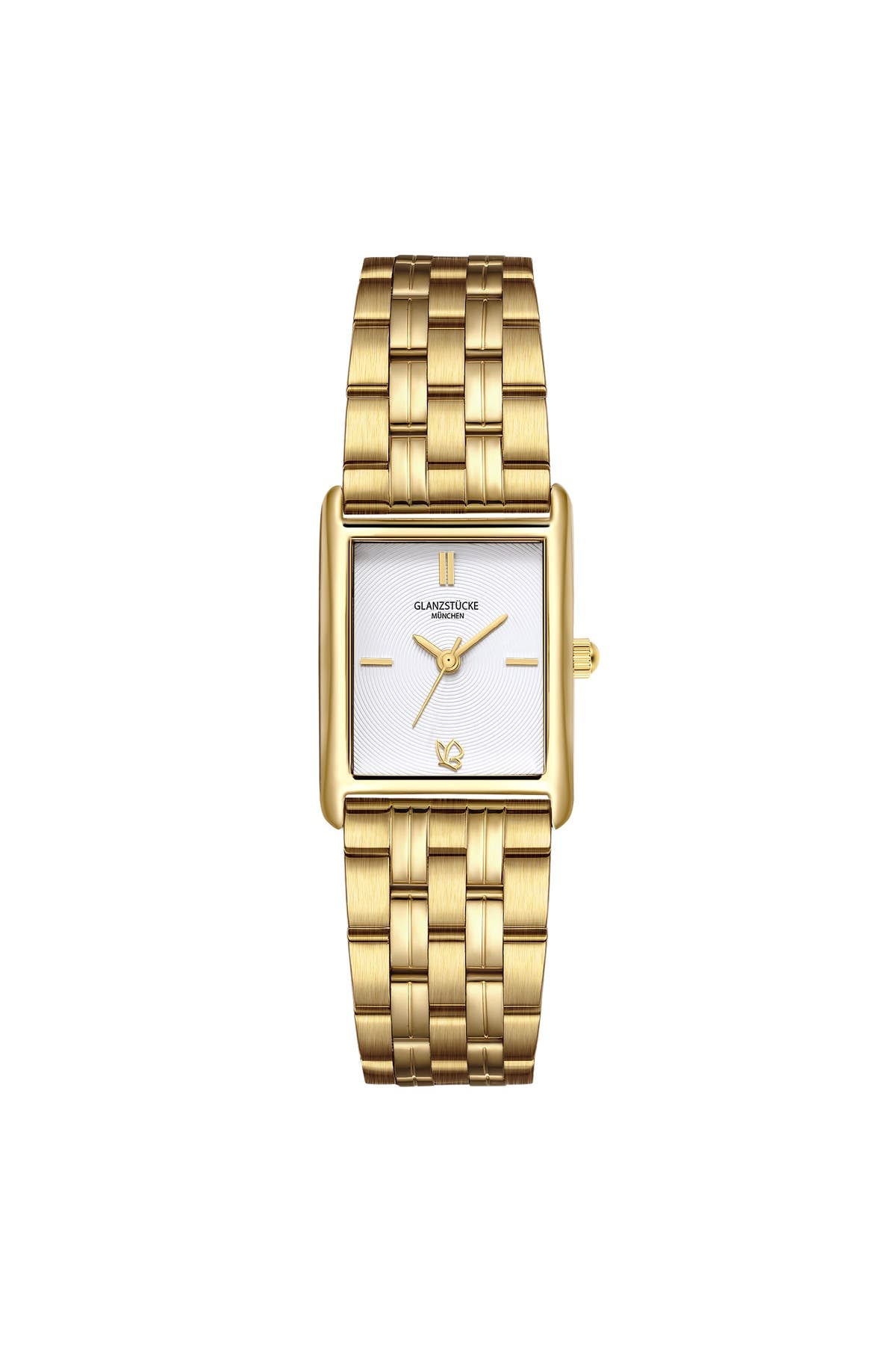 GLANZSTÜCKE MÜNCHEN Quarzuhr Damen Quarzuhr gelbgold Edelstahl gelbgold, Bild 1