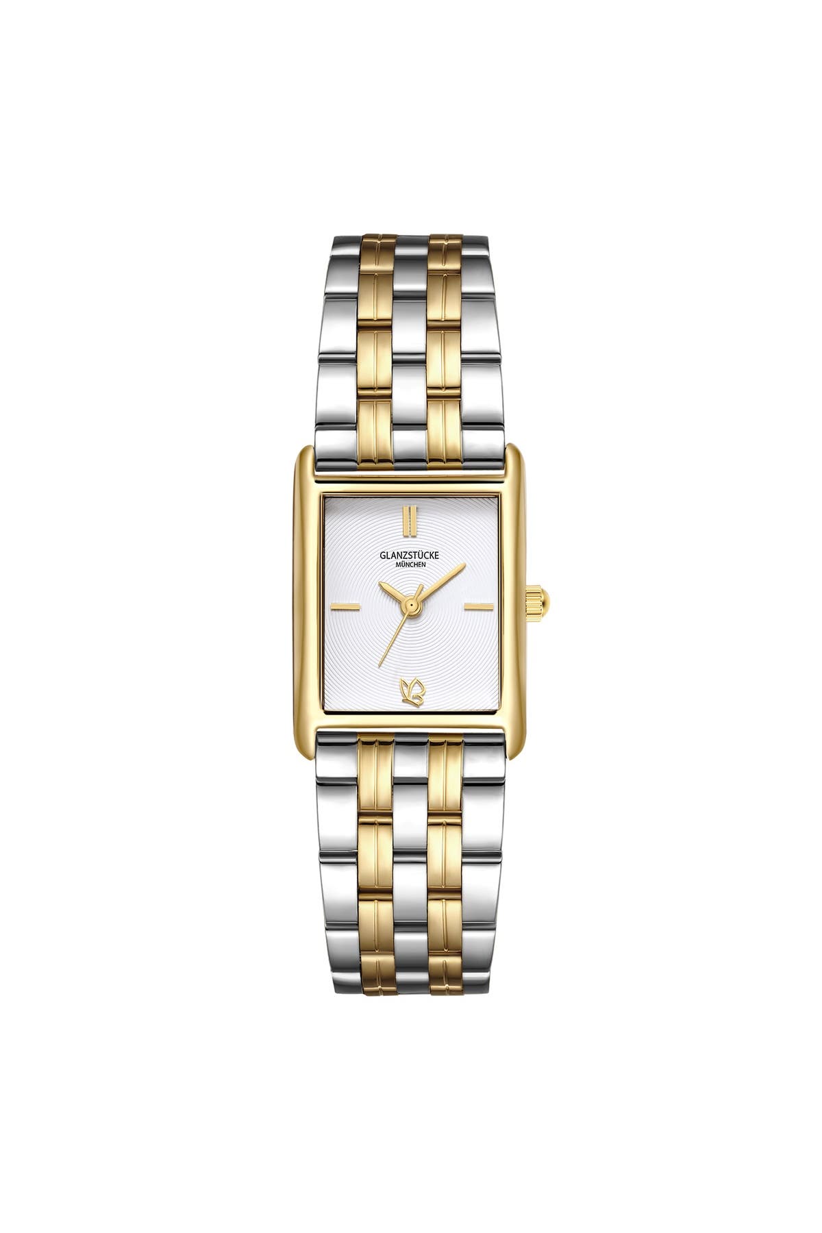 GLANZSTÜCKE MÜNCHEN Quarzuhr Damen Quarzuhr bicolor Edelstahl bicolor, Bild 1