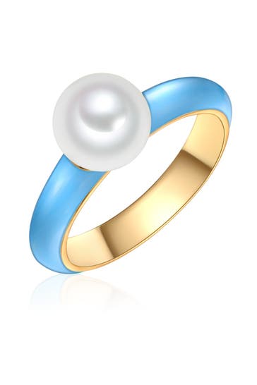 YOKOAMII Ring Metall gelbgold