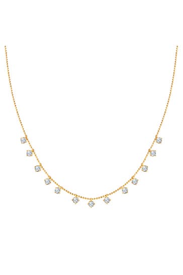 LULU & JANE Kette Metall gelbgold