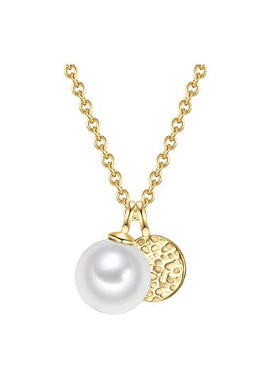 VALERO PEARLS Kette Sterling Silber gelbgold