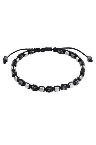 TRUE REBELS Armband Edelstahl silber