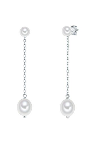 VALERO PEARLS Ohrringe Verziert mit Kristallen von Swarvoski® OneColor