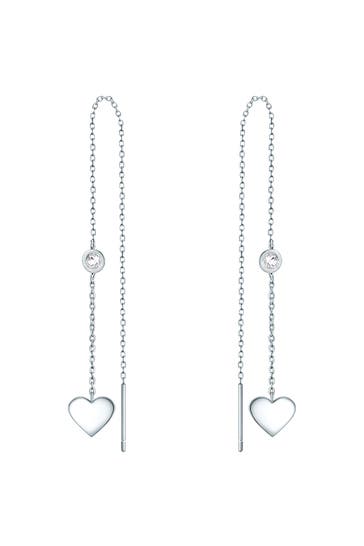 EASTSIDE Ohrringe Edelstahl silber