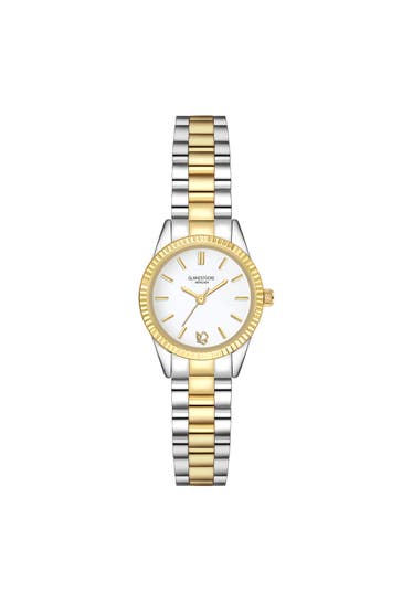 GLANZSTÜCKE MÜNCHEN Quarzuhr Damen Quarzuhr bicolor Edelstahl bicolor