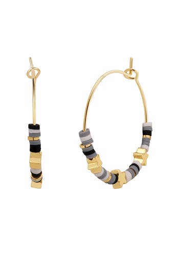 YOKOAMII Ohrringe Messing gelbgold