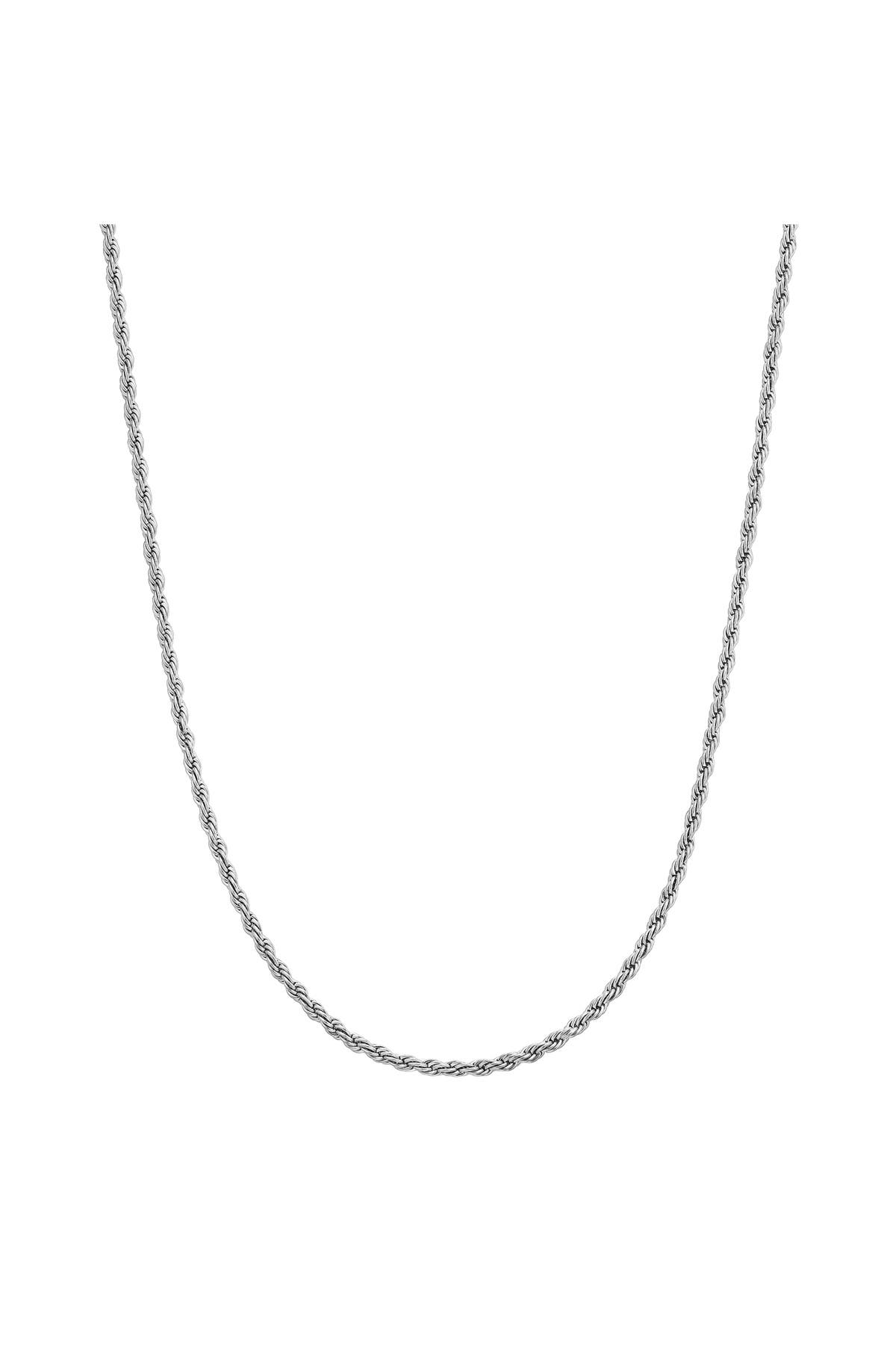 TRUE REBELS Kette Edelstahl silber, Bild 1